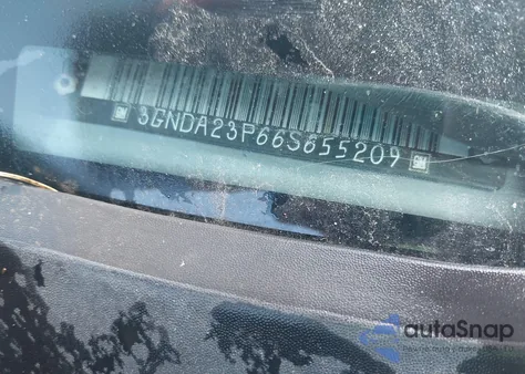 2006 Chevrolet Hhr Lt из США, поврежденный, VIN 3GNDA23P66S655209